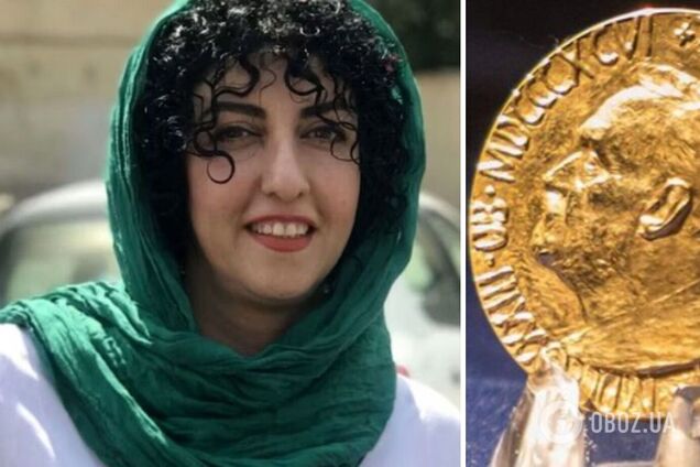  Іранці Наргес Мохаммаді вручили Нобелівську премію миру: чим вона відзначилась