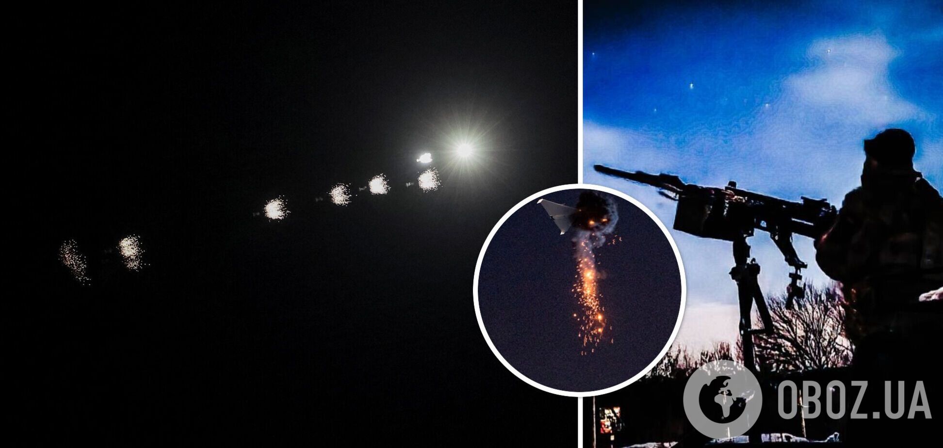Силы ПВО ночью сбили 18 из 18 'Шахедов': в Воздушных силах раскрыли подробности. Фото
