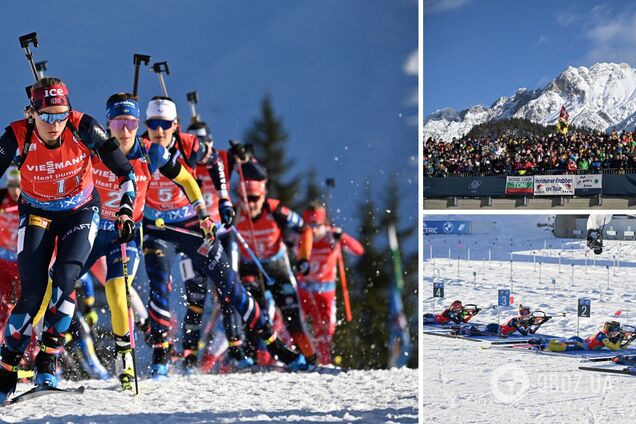 Женской эстафетой завершился 2-й этап Кубка мира по биатлону. Результат Украины