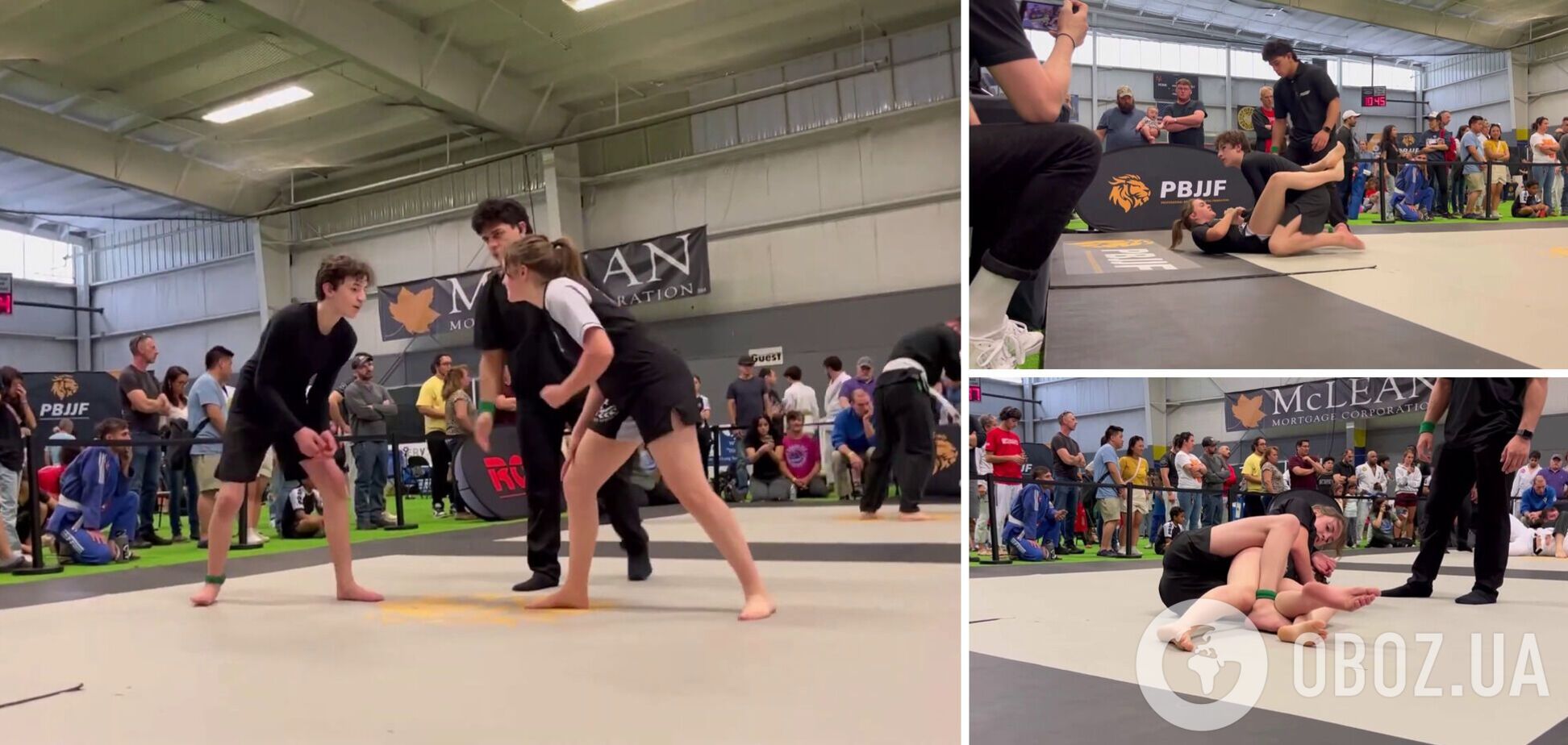 Видео борьбы парня и девушки на турнире в США собрало 17 млн просмотров за сутки