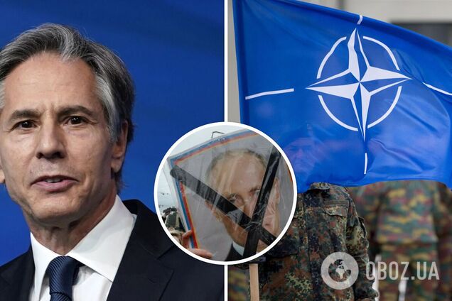 Росію необхідно зупинити в Україні, інакше вона нападе на країни НАТО, – Блінкен