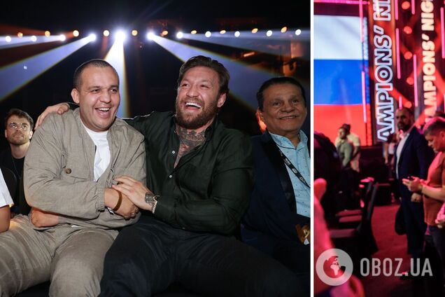 Вислужився перед окупантами: з'явилося відео реакції МакГрегора на гімн Росії на турнірі в ОАЕ