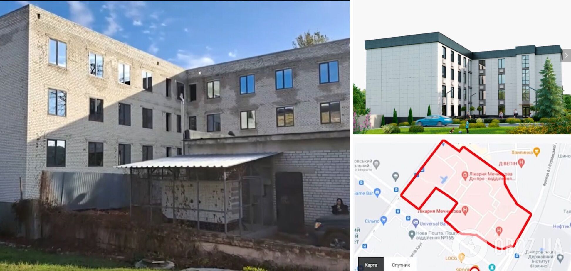 Продажи в разгаре: на территории больницы Мечникова активно строится новый ЖК. Видео