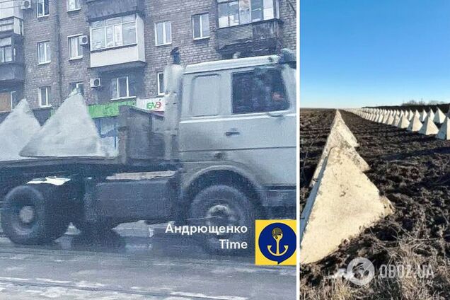 Строительство войсками РФ линий обороны