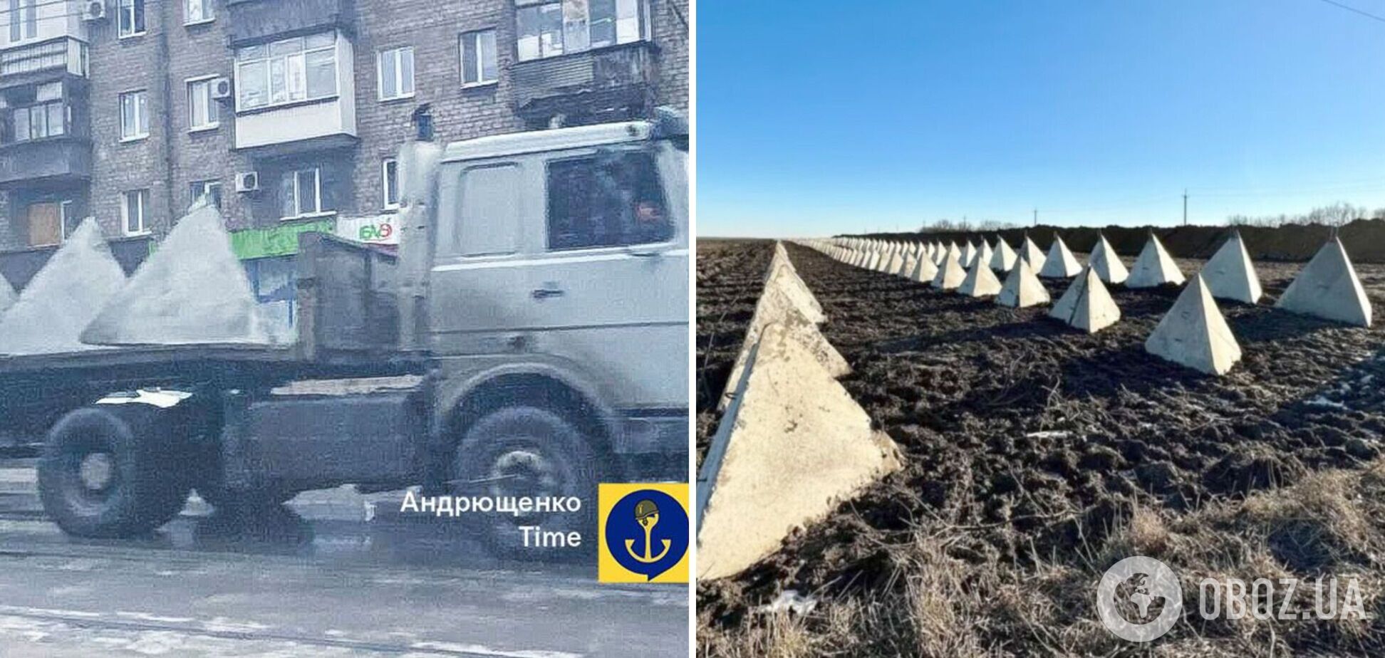Будівництво військами РФ ліній оборони