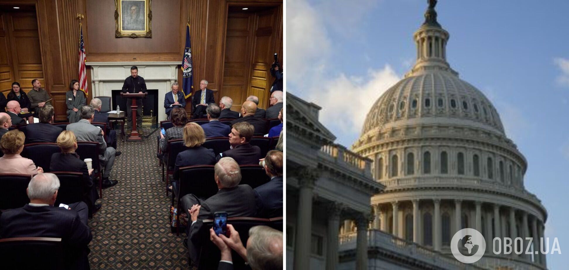 'Если Украина получит помощь, то сможет выиграть эту войну': первые подробности встречи Зеленского с сенаторами США