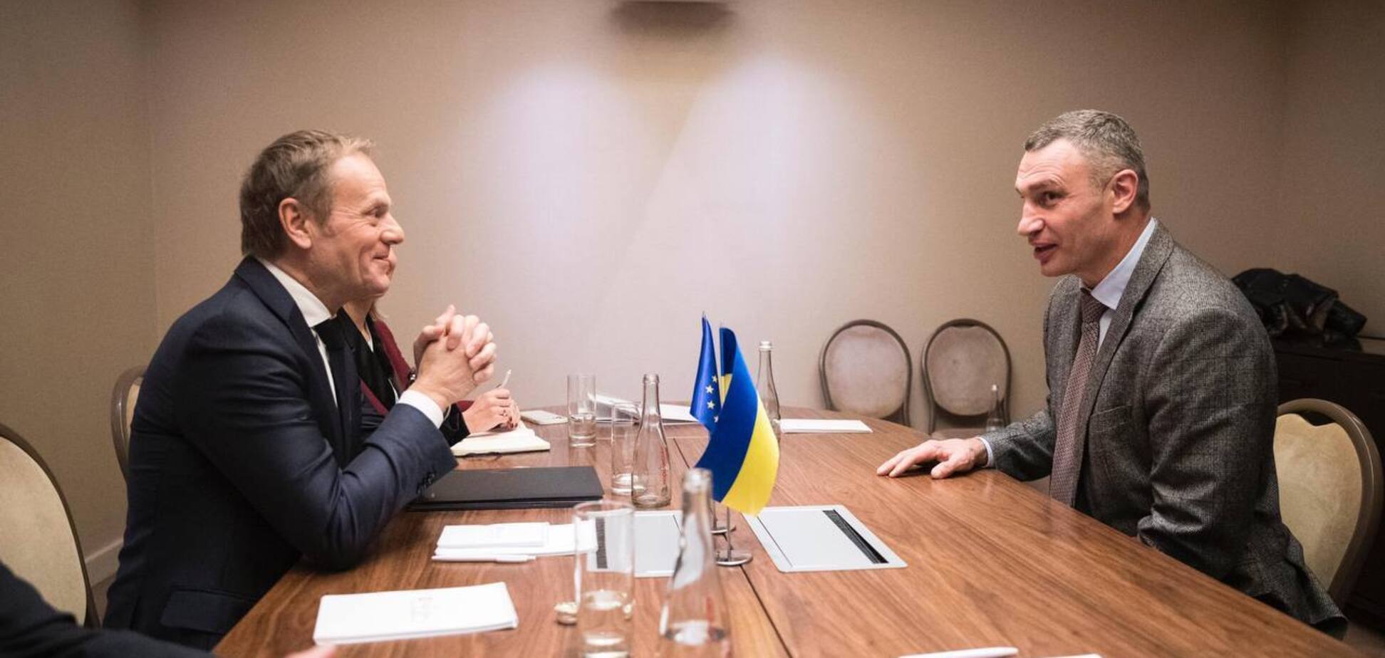 Большой друг Украины: Кличко поблагодарил Туска за последовательную поддержку нашей страны