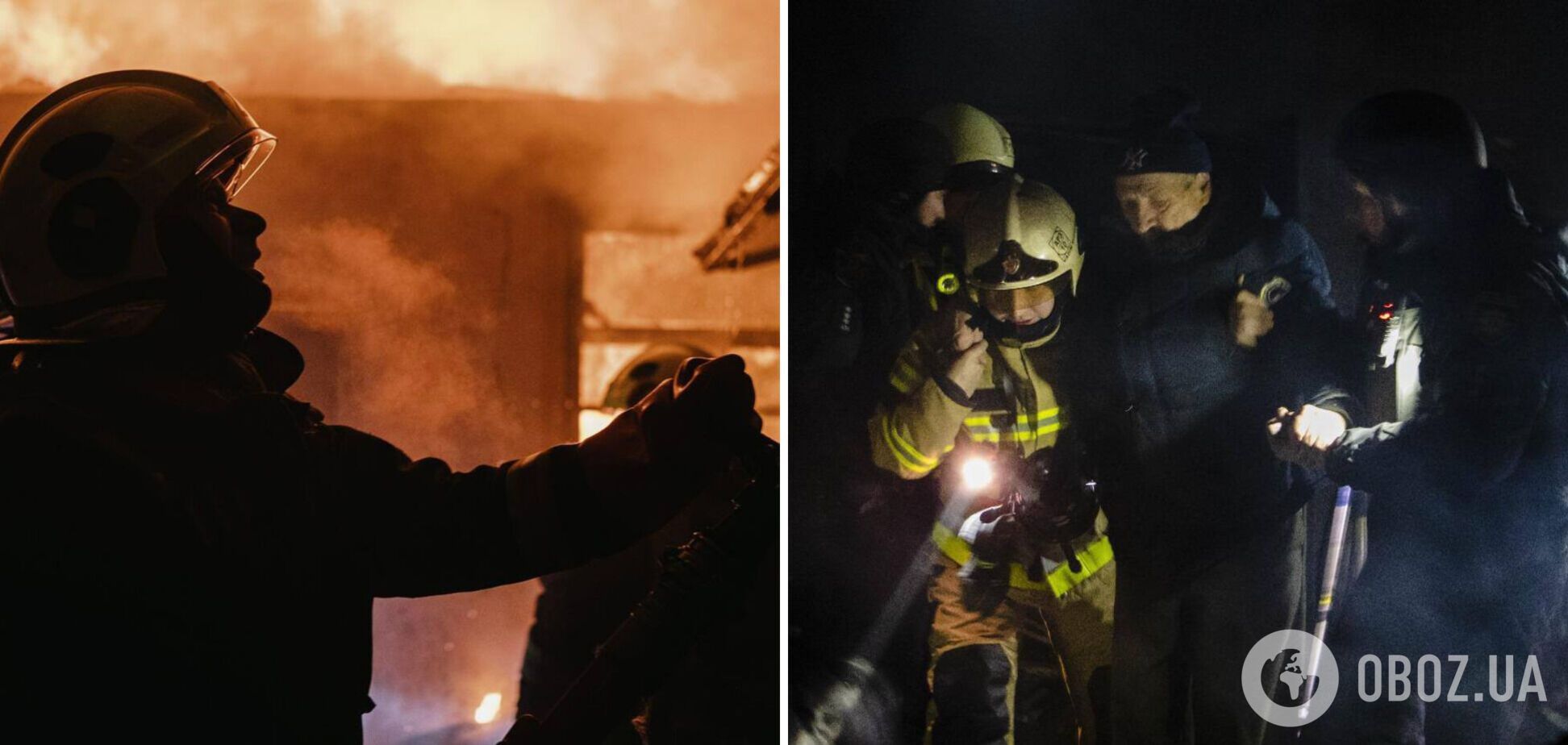 Горіли авто, пошкоджено будівлі: з'явилися нові фото і відео наслідків ворожої атаки на Київ