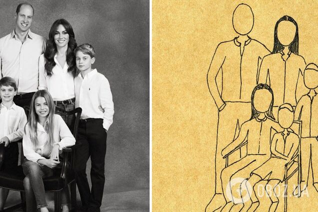 Фотограф Кейт Миддлтон и принца Уильяма прокомментировал открытку с Луи 'без среднего пальца', и показал, каким должно было быть фото
