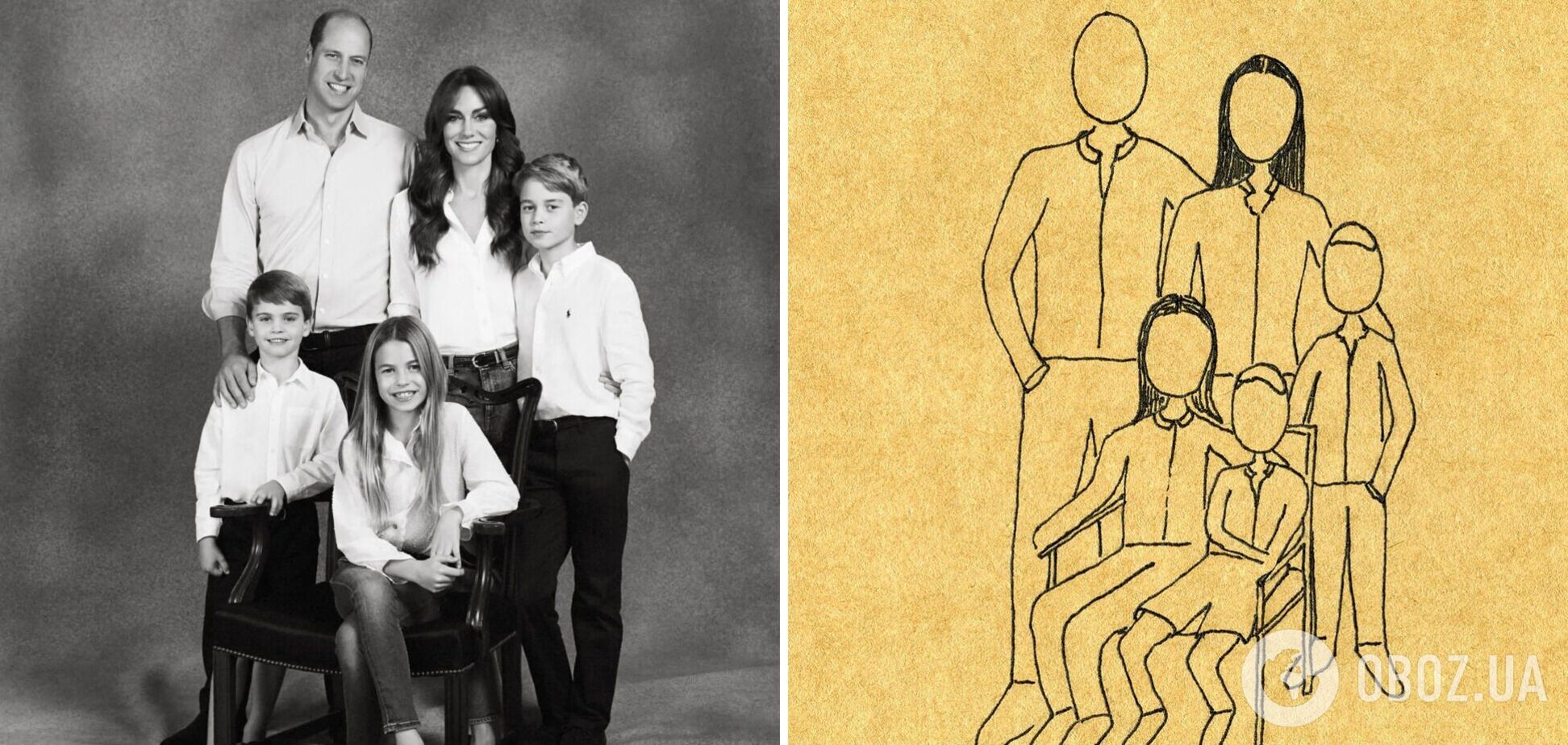 Фотограф Кейт Миддлтон и принца Уильяма прокомментировал открытку с Луи 'без среднего пальца', и показал, каким должно было быть фото