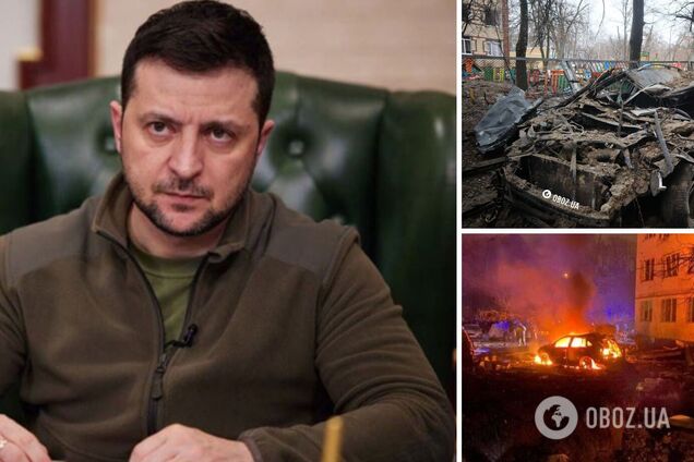 'Кожна система ППО важлива': Зеленський відреагував на нову атаку РФ на Київ і розповів про домовленості з Байденом