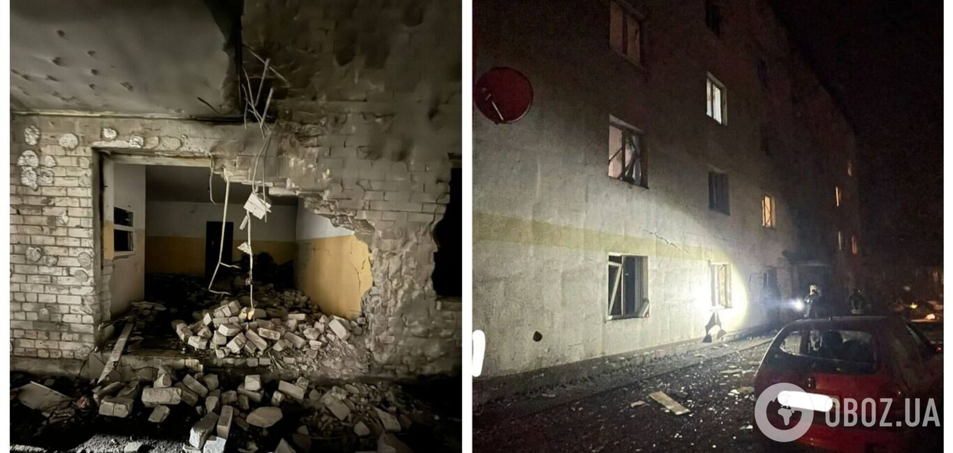 Повреждено общежитие, среди пострадавших – дети: новые детали атаки РФ на Одесщину. Фото