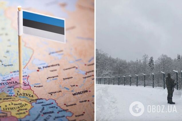 Эстония завершила строительство стены на южной границе с Россией: длина забора 40 км