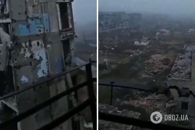Российские оккупанты уничтожили Бахмут: опубликованы щемящие кадры из города-призрака. Видео