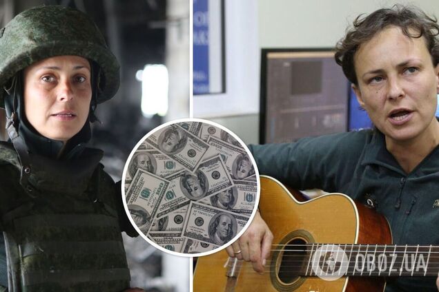 $50 тисяч за голову Чичеріної: російська співачка, яка воює на Донбасі, найняла охорону
