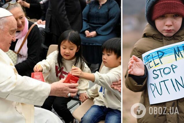 Папа Римский вспомнил о погибших детях в Украине, но традиционно не назвал виновных