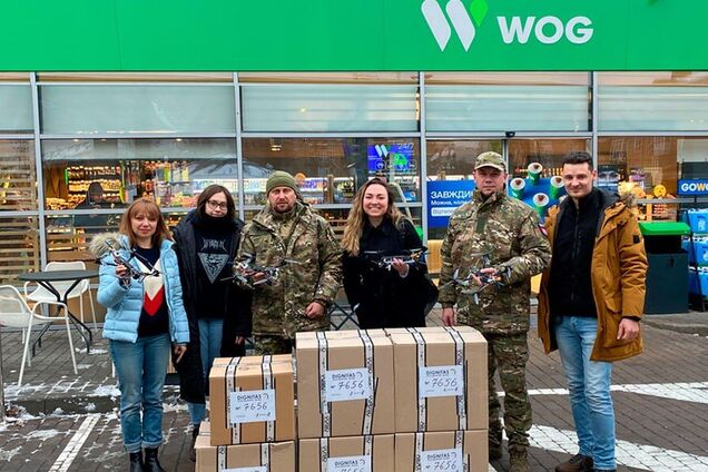 Захисники України отримають 371 FPV-дрон від WOG і Фонду 'Дігнітас'