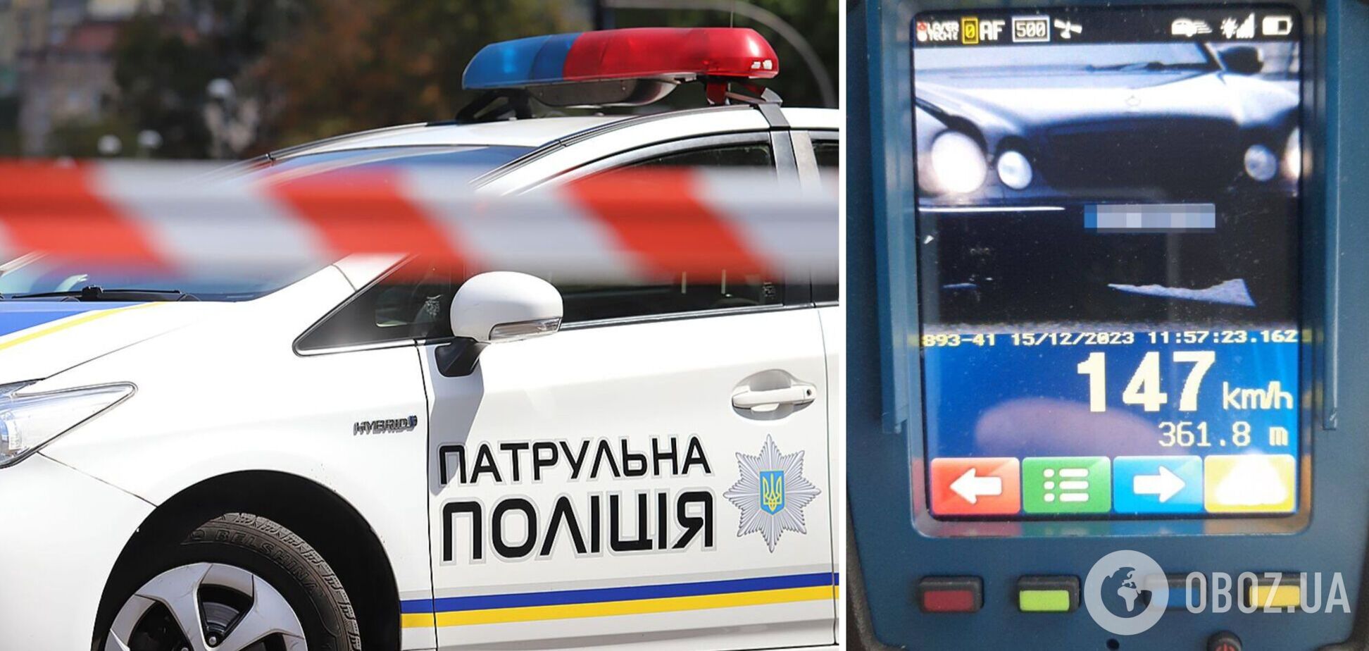 Нарушитель ездил пьяным на скорости почти 150 км/ч