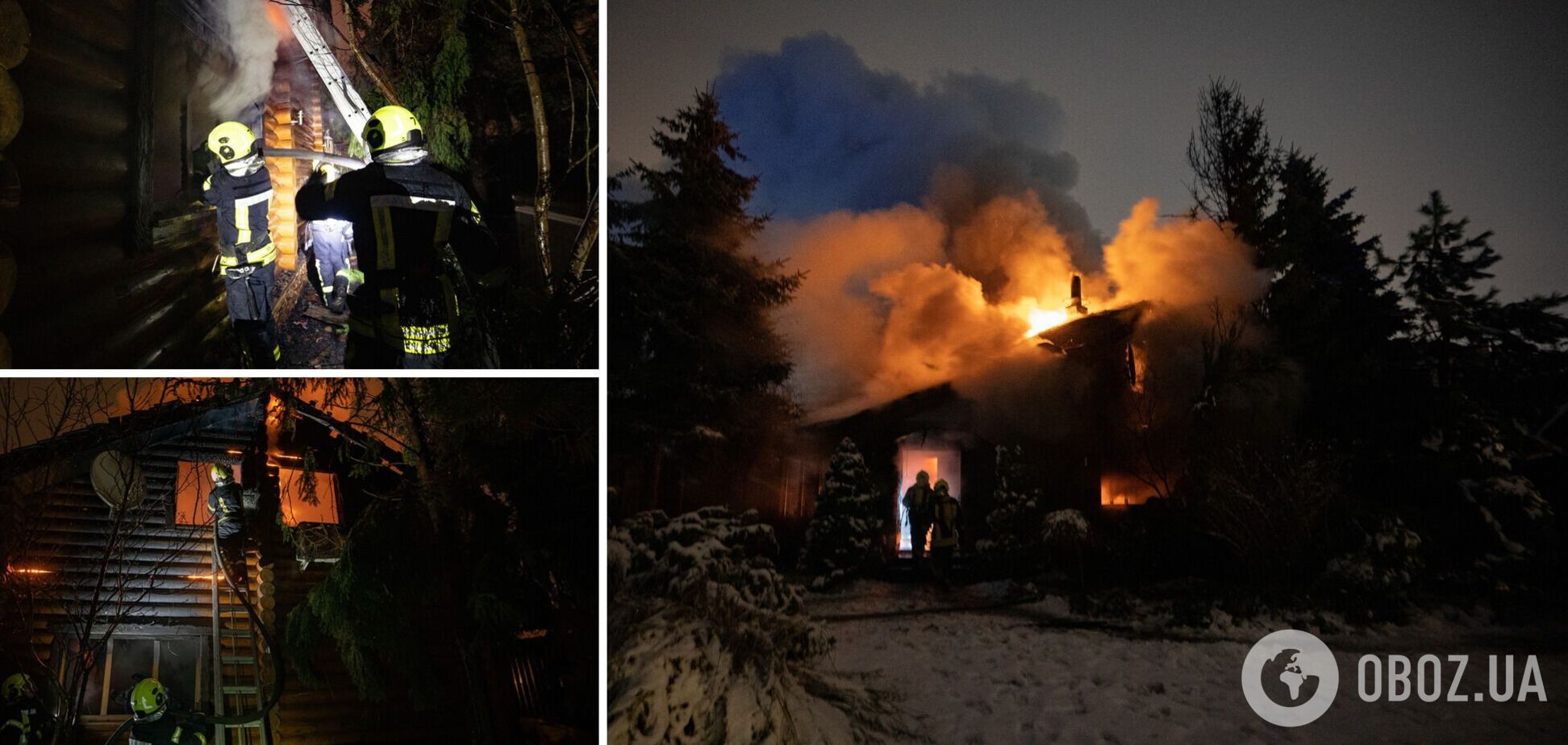 Пожар произошел в Подольском районе столицы