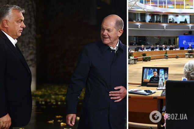 Шольц розповів, як виманив Орбана на каву під час голосування за початок переговорів про вступ України до ЄС