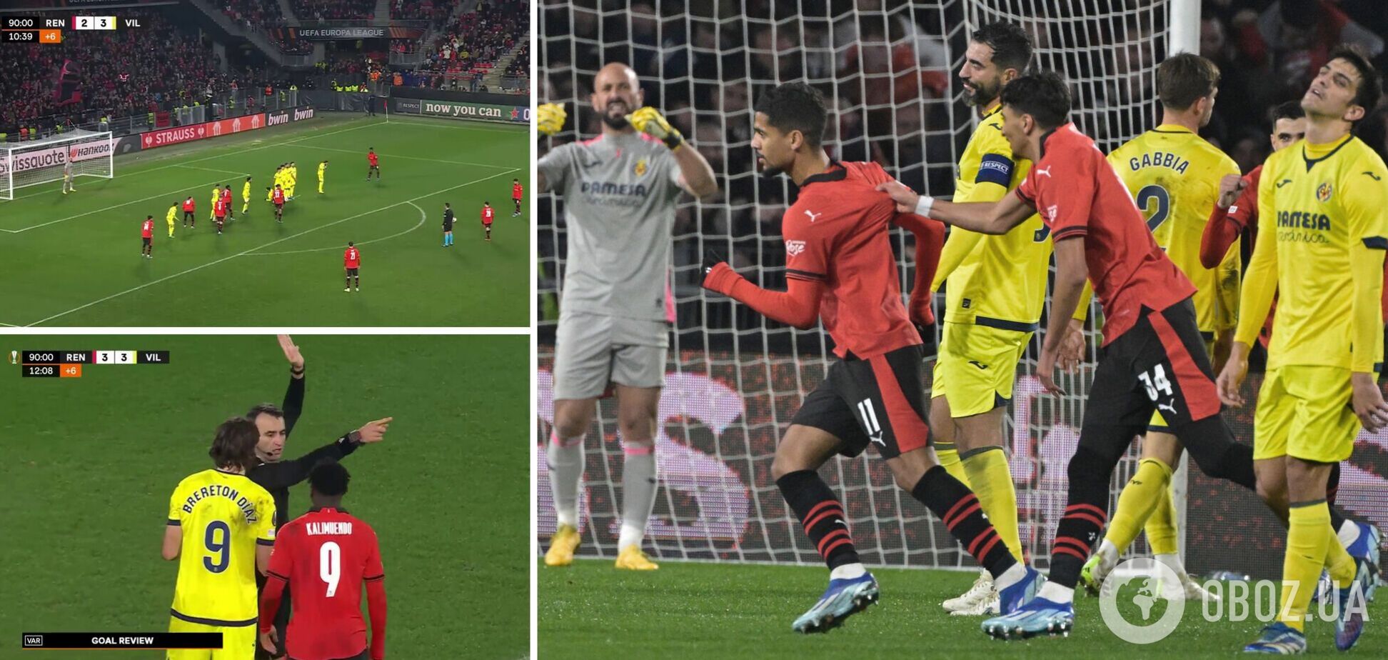 Редчайший момент в матче Лиги Европы озадачил болельщиков. Видео