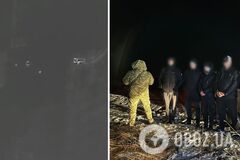 На границе с Молдовой поймали четырех украинцев