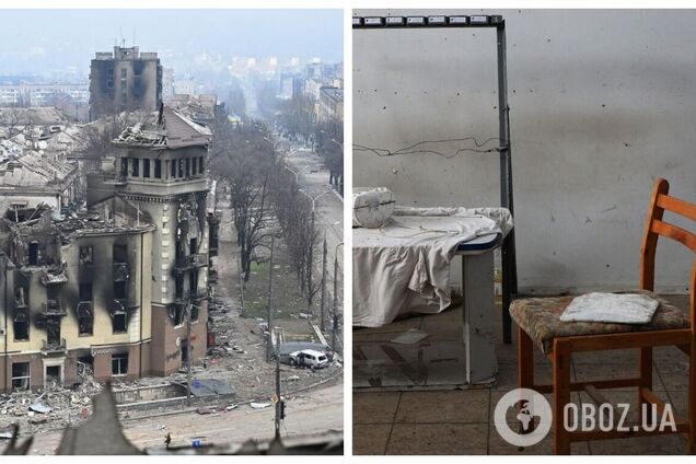 Заметают следы: оккупанты в Мариуполе сносят главную пыточную и пункт фильтрации. Фото