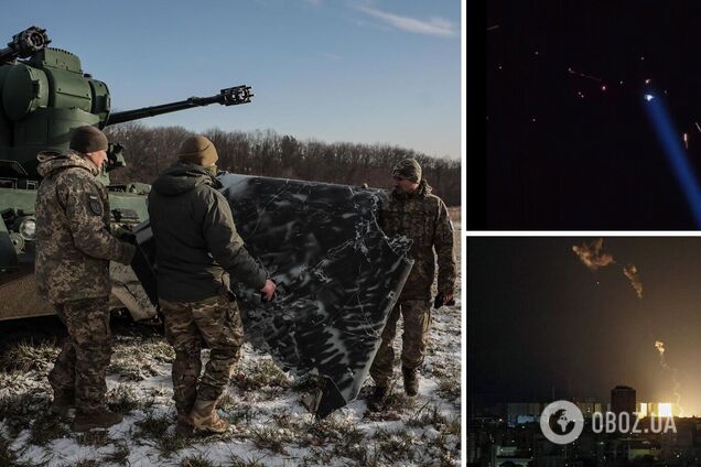 Сили ППО України збили всі 20 'Шахедів' і ракету Х-59, якими атакувала Росія