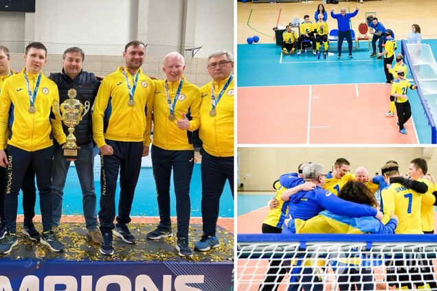 Україна вперше в історії стала чемпіоном Європи з голболу. Відео