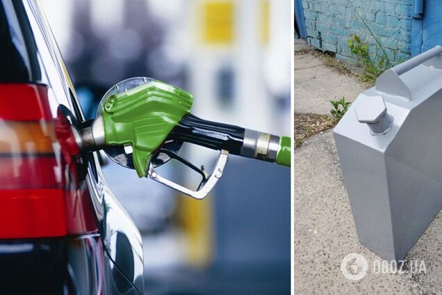 На украинских АЗС пересчитали стоимость бензина