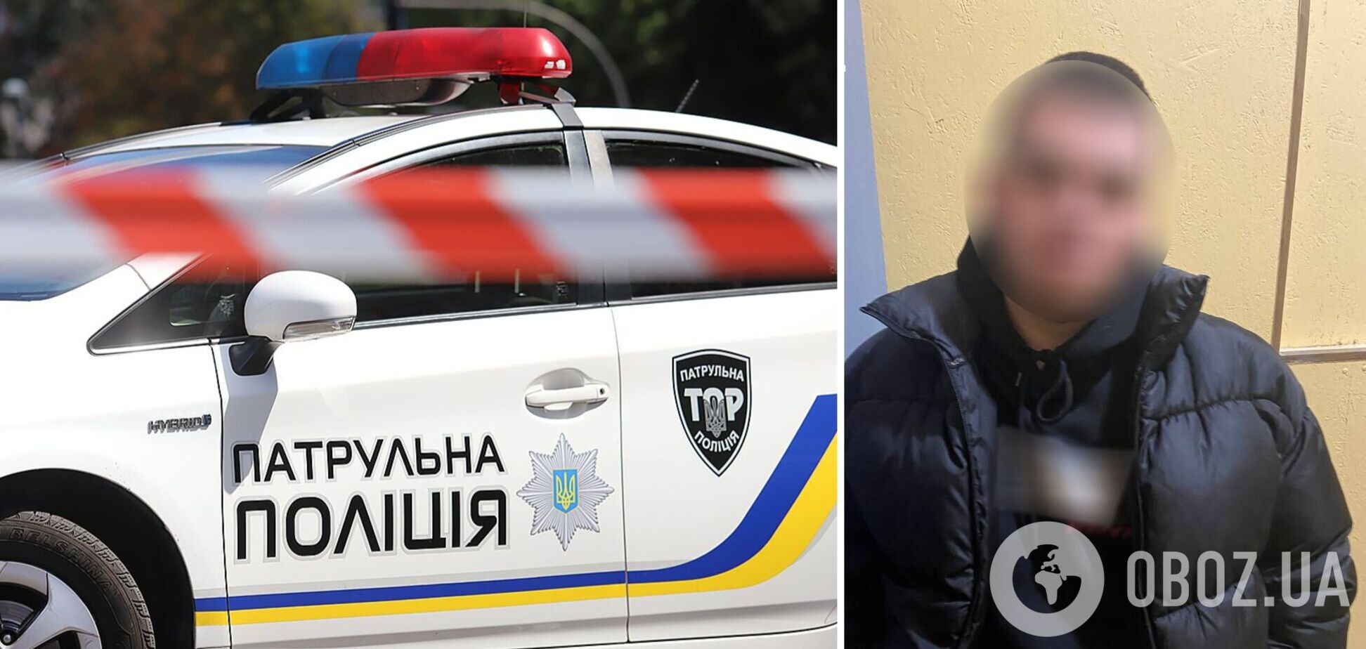 Полицейские оперативно задержали предполагаемого грабителя