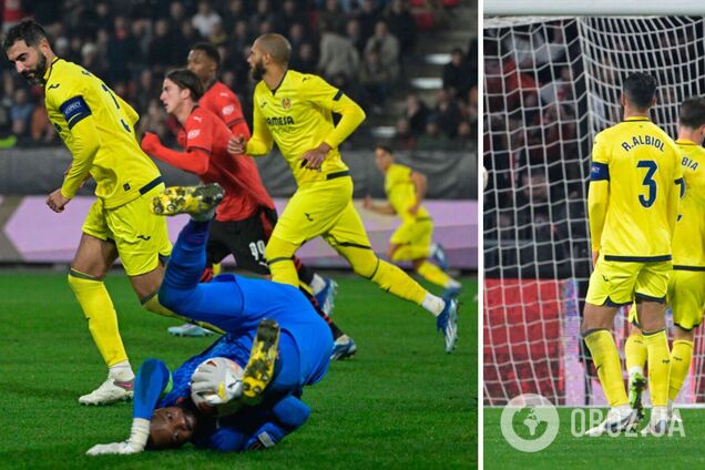 Ренн Вильярреал - в матче Лиги Европы оменили гол из-за редкого правила |  OBOZ.UA