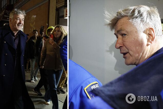 Алек Болдвін штовхнув і вилаявся на мітингувальника, який агресивно кидався на зірку через війну в Ізраїлі