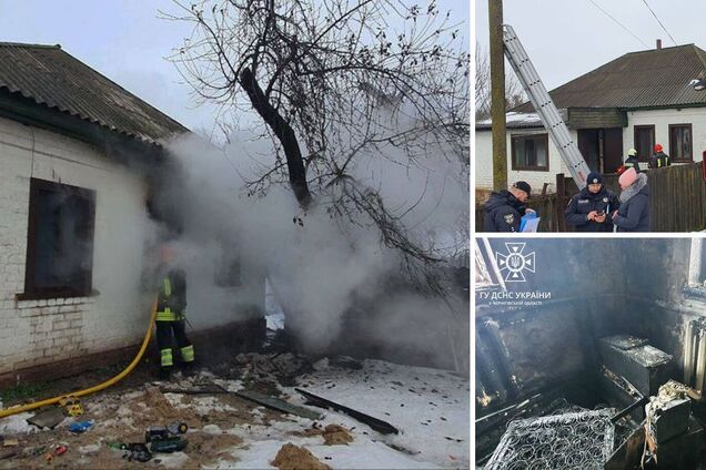 В Черниговской области в пожаре погибла мать и двое ее детей: появились детали трагедии. Фото