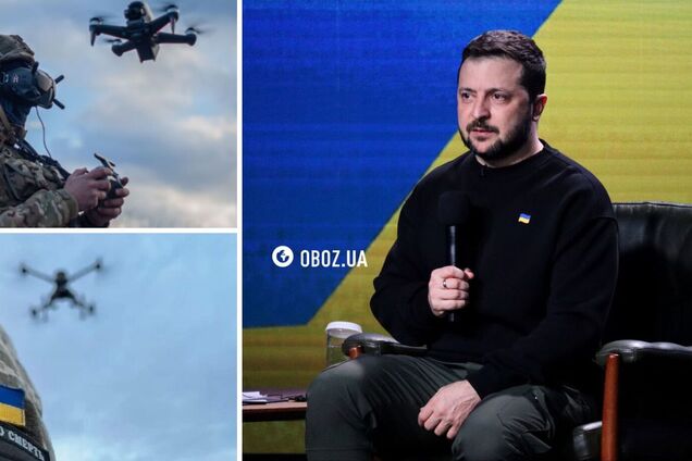 У наступному році ми виготовимо мільйон дронів, – Зеленський