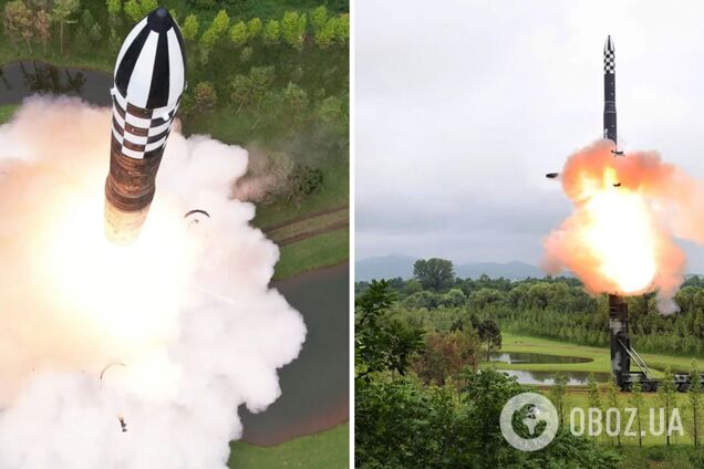 У КНДР показали тестовий запуск нової міжконтинентальної балістичної ракети. Відео