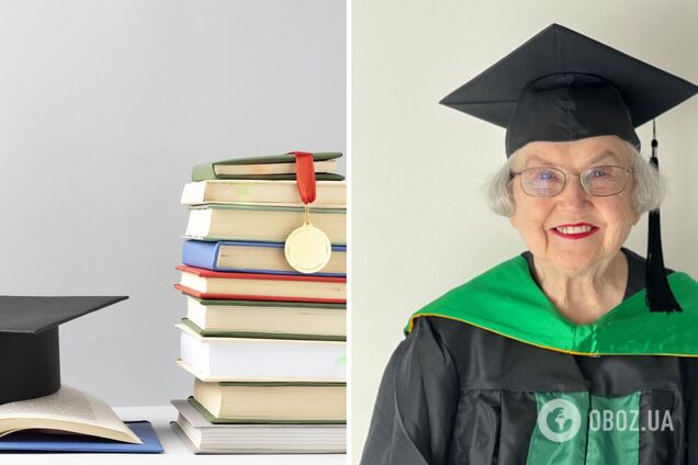 'Останавливаться не собирается': в США 90-летняя женщина получила диплом магистра