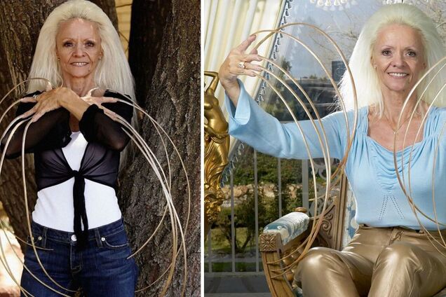 В США умерла женщина, которая когда-то имела самые длинные ногти в мире: она потеряла их в автокатастрофе. Фото