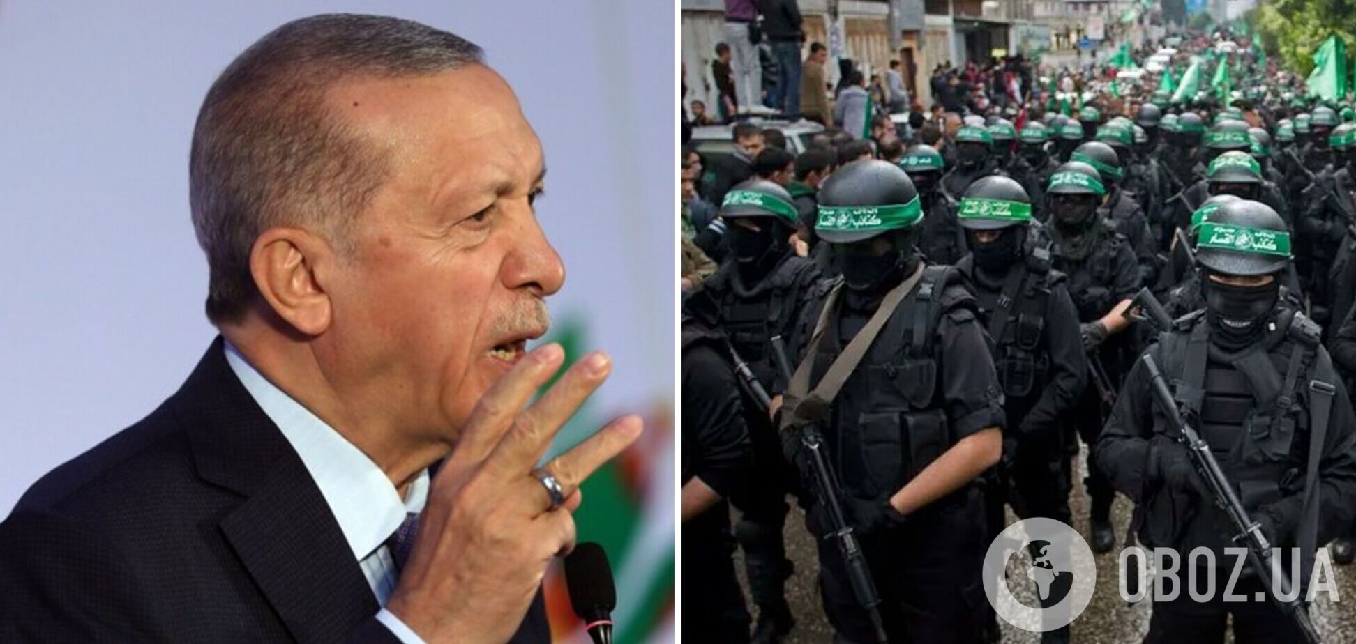 Ердоган заступився за ХАМАС