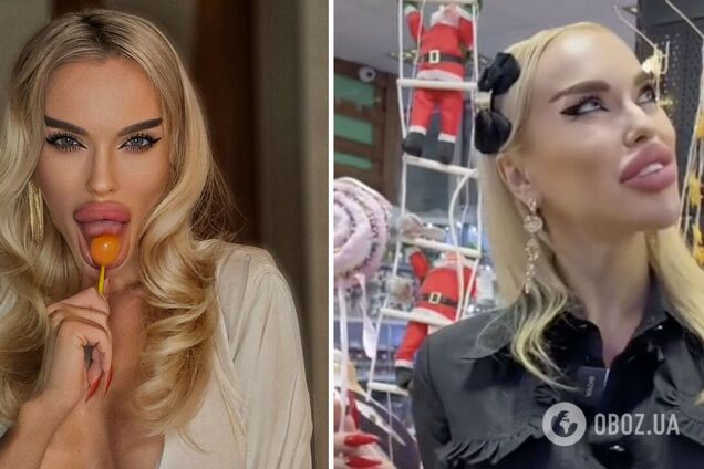 'Лизну чи сосну?' Скандальна 'міс ДНР' осоромилася рекламою до Нового року