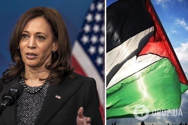 США не допустять примусового переселення палестинців чи зміни палестинських кордонів, – Гарріс