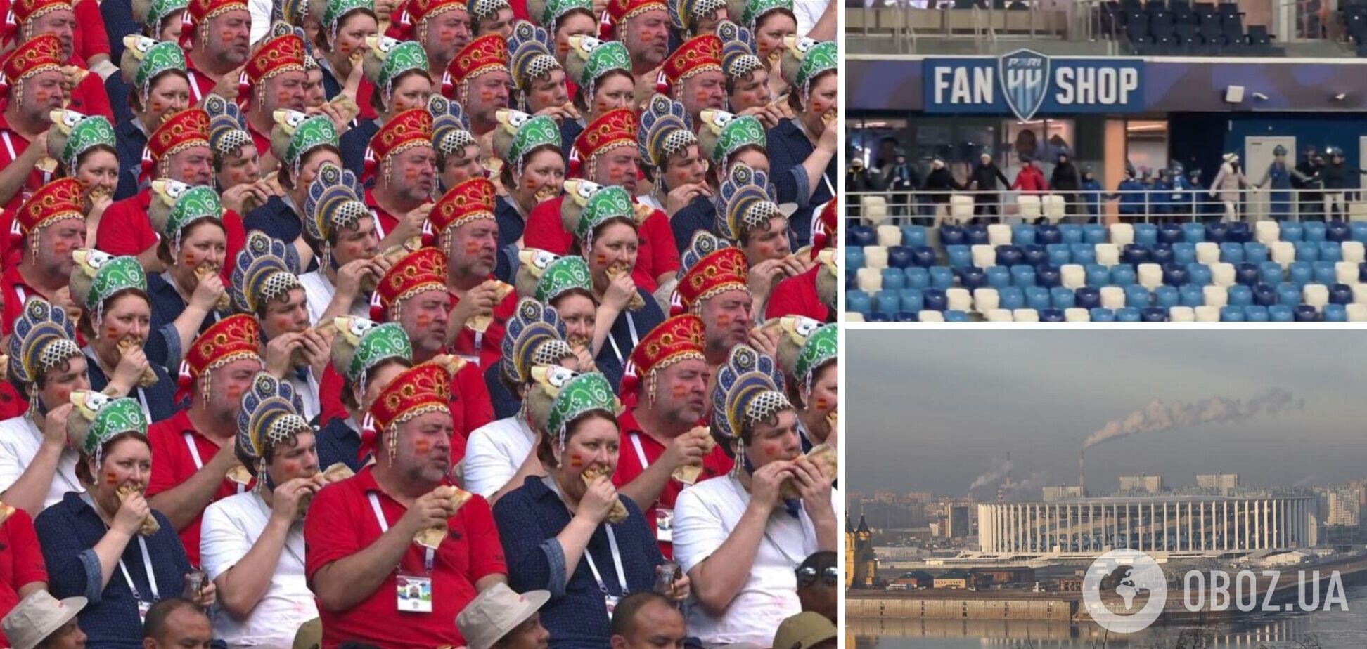 У Росії встановили 'світовий рекорд' з хороводу у кокошниках навколо футбольного поля. Відео