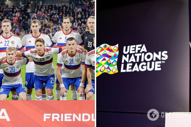 Офіційно. УЄФА не включив Росію до Ліги націй сезону 2024/2025