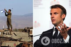 Макрон висловився про війну Ізраїлю проти ХАМАС