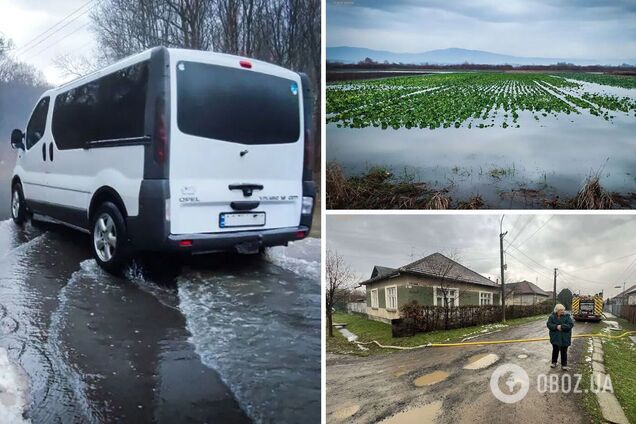 Закарпаття потерпає від підтоплень, на Прикарпатті рятувальники врятували людей з річки. Фото і відео
