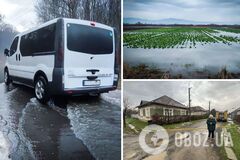 Закарпаття потерпає від підтоплень, на Прикарпатті рятувальники врятували людей з річки. Фото і відео