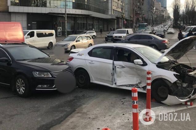 Аварія сталась на Галицькій площі
