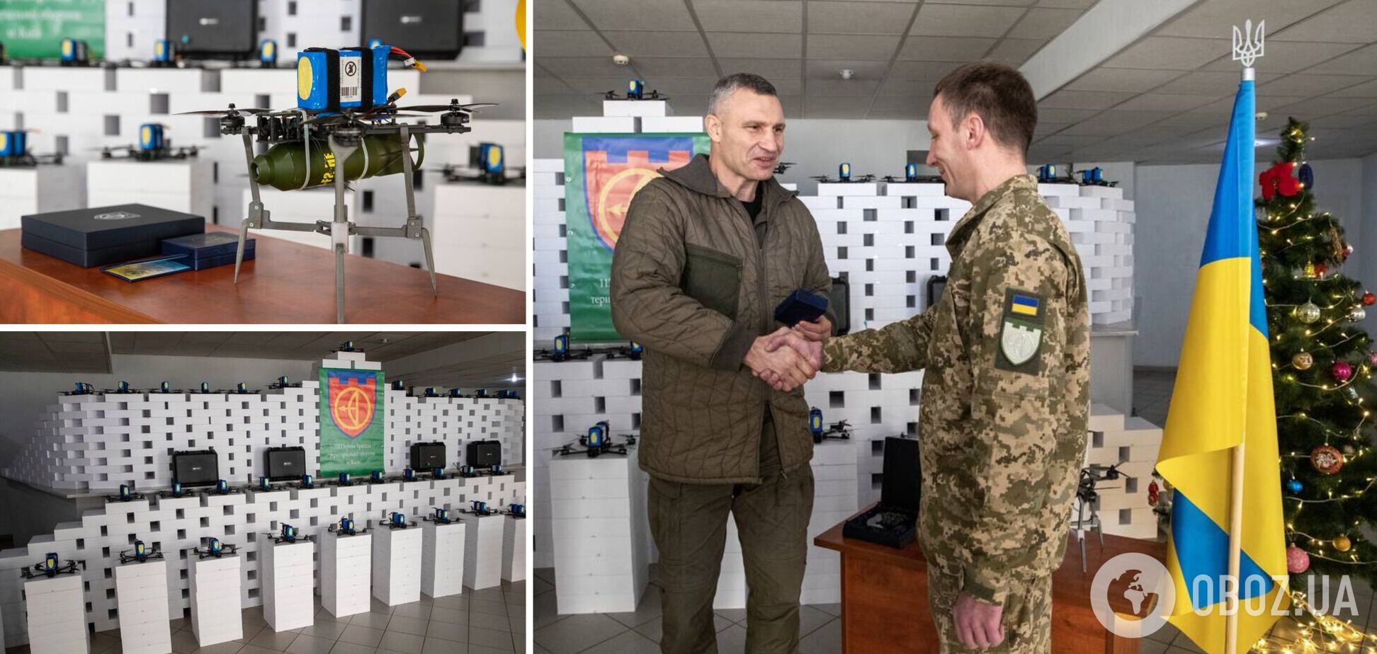 Кличко показав допомогу військовим