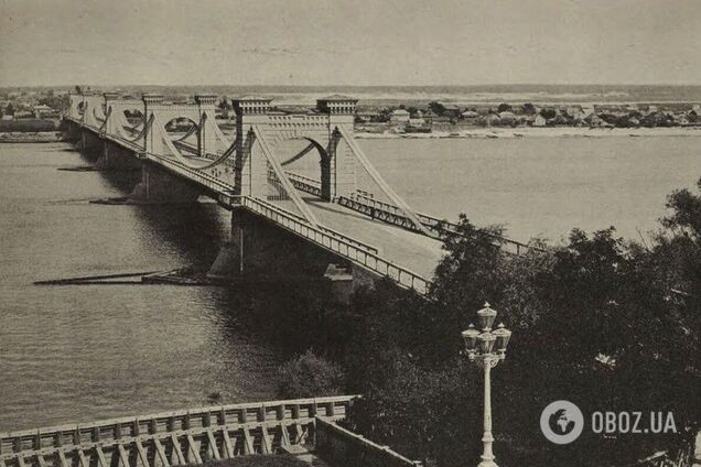 Цепной мост в Киеве