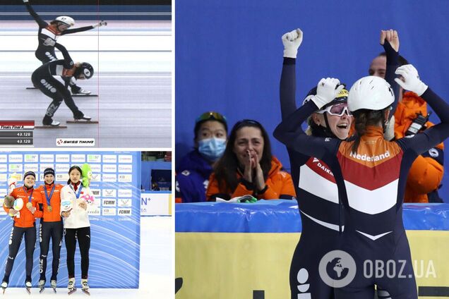 Неможливо! На етапі Кубка світу з шорт-треку сталася унікальна ситуація. Відео